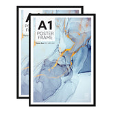 Set of 2 A1 Poster Photo Frames