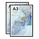 Set of 2 A3 Poster Photo Frames