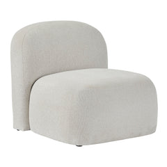 Luca Block Accent Chair Cream