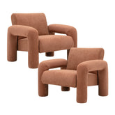 Matilda Armchair Rust (Set of 2)