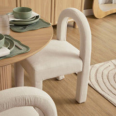 Alexis Set of 4 Dining Chairs Cream