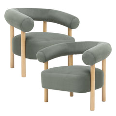 Nadia Armchair Ink (Set of 2)