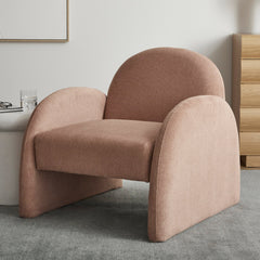 Selene Arched Armchair Rose Tan