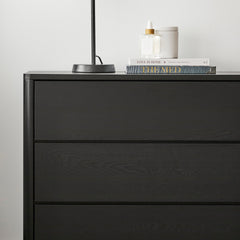 Taupo Chest of 3 Drawers Black