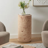 Maria Plinth Burl Look