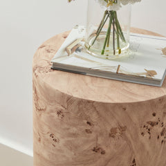 Maria Plinth Burl Look