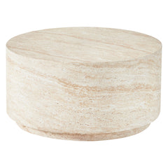 Elena Travertine Look Coffee Table
