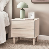 Norquay Bedside Table Light Oak