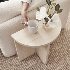 Norquay Side Table Light Oak