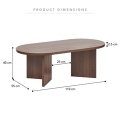 Norquay Coffee Table Walnut