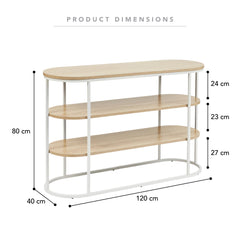 Sonoma Sideboard White (120cm)