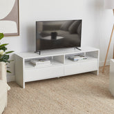 Harper Entertainment Unit White (150cm)