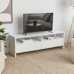 Harper Entertainment Unit White (150cm)