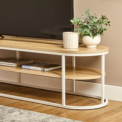 Sonoma Entertainment Unit White (140cm)