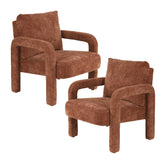 Foster Armchair Rust (Set of 2)