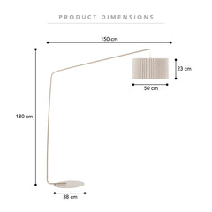 Brooklyn Floor Lamp Oat