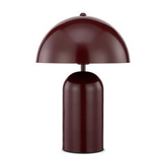 Mushroom Table Lamp Cabernet