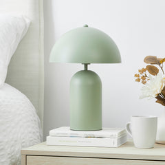 Mushroom Table Lamp Sage