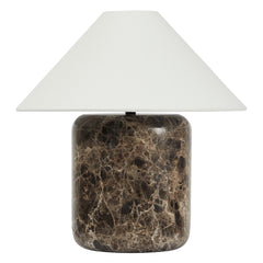Blake Marble Table Lamp Cocoa