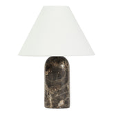 Arabella Marble Table Lamp Cocoa
