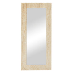 Sienna 180cm Rectangle Mirror Travertine Look