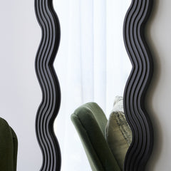Lulu 160cm Floor Mirror Black