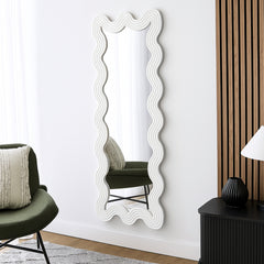 Lulu 160cm Floor Mirror White