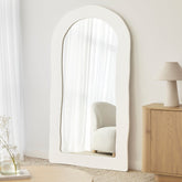 Alex 180cm Arch Mirror White