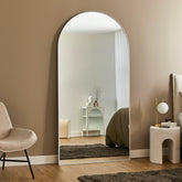 Cindy XXL 200cm Arch Mirror White