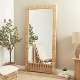 Ariel Woven 180cm Rectangle Mirror