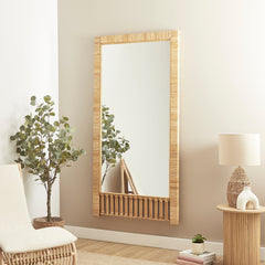 Ariel Woven 180cm Rectangle Mirror