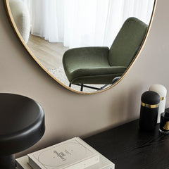 Kai 90cm Pebble Mirror Gold