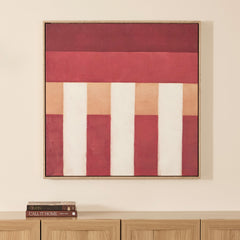 Terracotta Columns Wall Art 82x82cm
