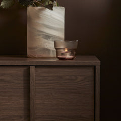 Auggie Bedside Table Walnut (Set of 2)