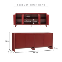 Martine Buffet Wine (180cm)
