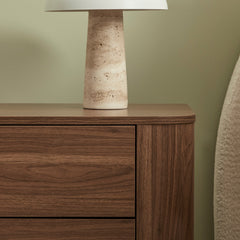 Nina Bedside Table Walnut