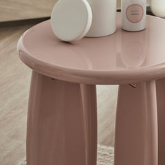 Charlie Gloss Side Table Clay