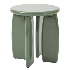Charlie Gloss Side Table Green
