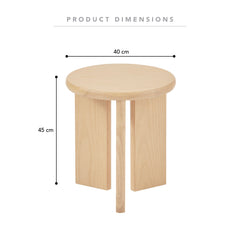 Mae Side Table Natural