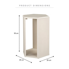 Megara Side Table Grey
