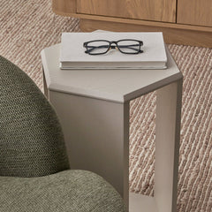 Megara Side Table Grey