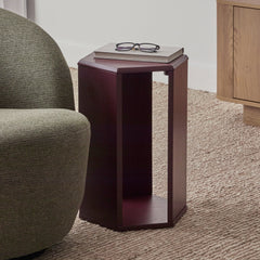 Megara Side Table Merlot