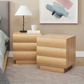 Elsene Bedside Table Natural (Set of 2)