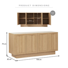 Swanson Buffet (158cm)