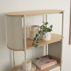 Boston Bookcase Cream