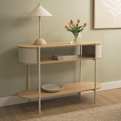 Boston Console Table Cream (110cm)