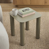 Maison Metal Square Side Table Olive