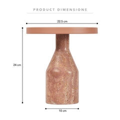 Oliver LED Table Lamp Terracotta (Set of 2)