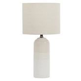 Clayton Modern Ceramic Table Lamp Cream