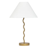 Lulu Squiggle Table Lamp Gold